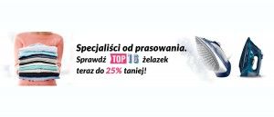 Promocja na żelazka z rabatem w RTV EURO AGD