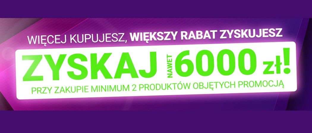 Promocja WIĘCEJ KUPUJESZ, WIĘKSZY RABAT ZYSKUJESZ w Avans - kup taniej promocyjne AGD!