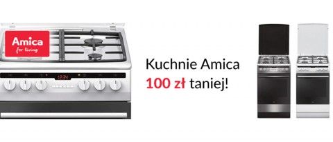 Promocja na kuchnie AMICA w RTV EURO AGD