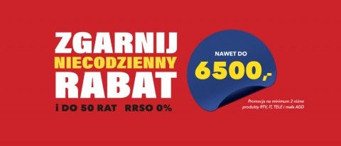 Promocja ZGARNIJ NIECODZIENNY RABAT w RTV EURO AGD