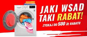 Promocja na pralki i suszarki w NEO24