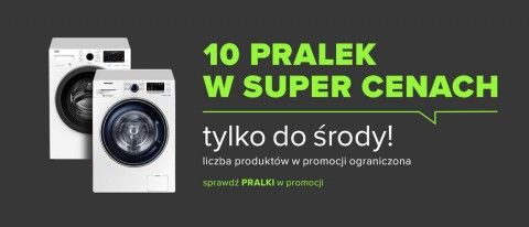 Promocja na pralki w NEONET