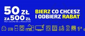 Promocja 50 ZŁ ZA 500 ZŁ w Neo24