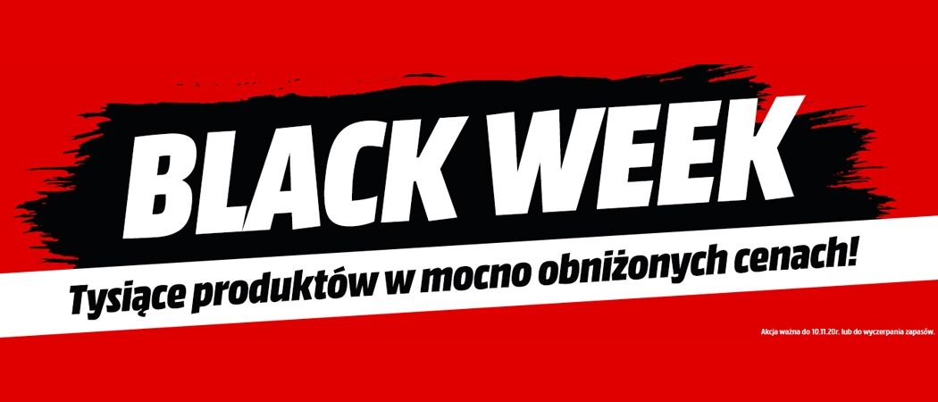 Promocja BLACK WEEK w Media Markt - kup jeszcze taniej promocyjne AGD!
