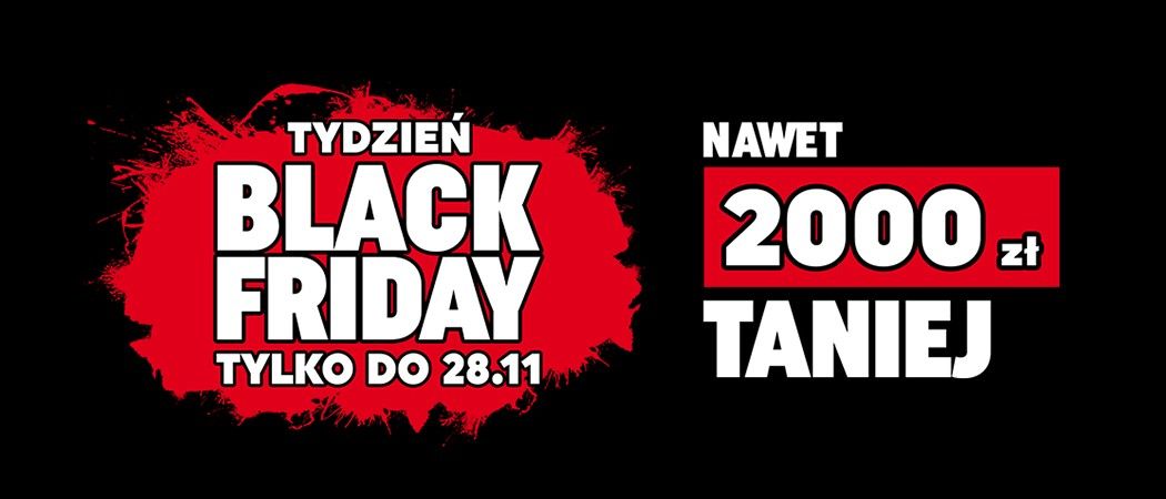 Nawet do 2000 zł rabatu na AGD w promocji "Black friday" w sklepach Neonet!