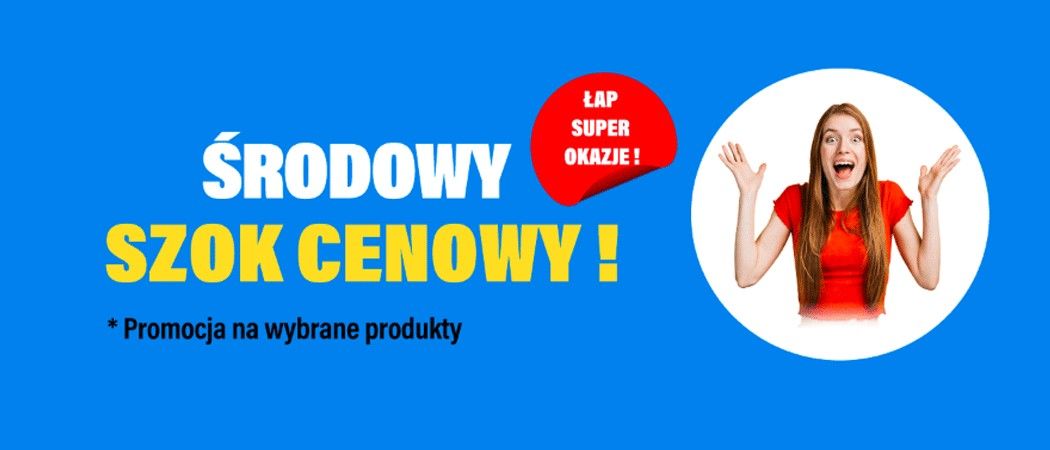Promocja ŚRODOWY SZOK CENOWY w RTV EURO AGD - kup jeszcze taniej wybrane AGD!