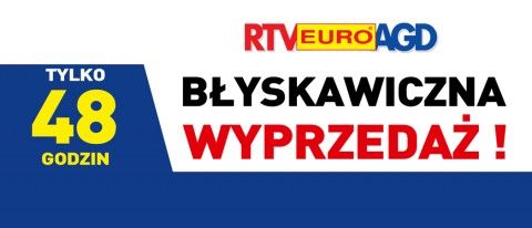 Promocja AGD w RTV EURO AGD