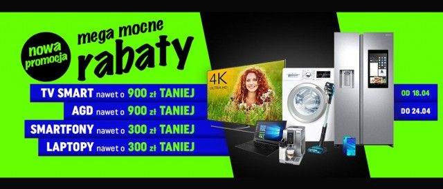 Promocja "Mega mocne rabaty" w NEONET