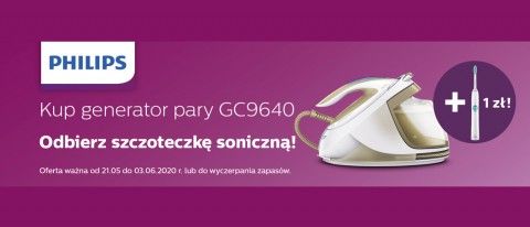 Promocja na żelazka PHILIPS w NEONET