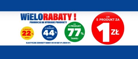 Promocja WIELORABATY w RTV EURO AGD