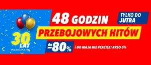 Promocja 48H PRZEBOJOWYCH HIT&Oacute;W w RTV EURO AGD