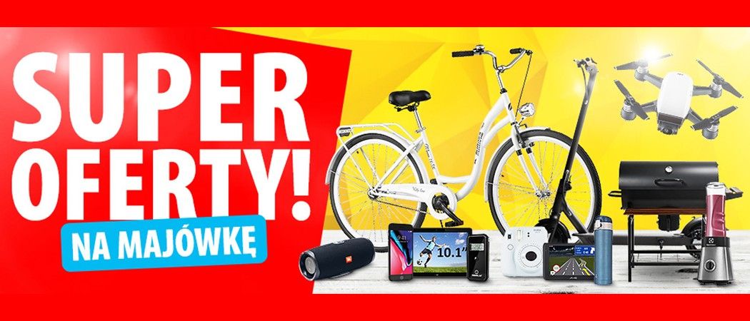 Promocja "Super oferty na maj&oacute;wkę!" w Media Expert - kup wybrany sprzęt AGD z dodatkowym rabatem!