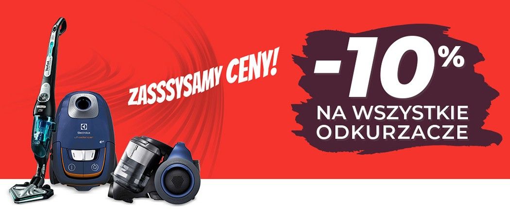 Promocja na odkurzacze w NEO24 - odbierz dodatkowy rabat!