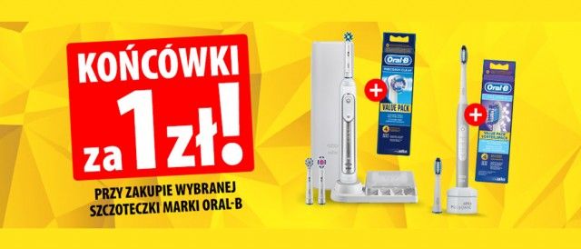 Promocja na szczoteczki ORAL-B w Media Expert