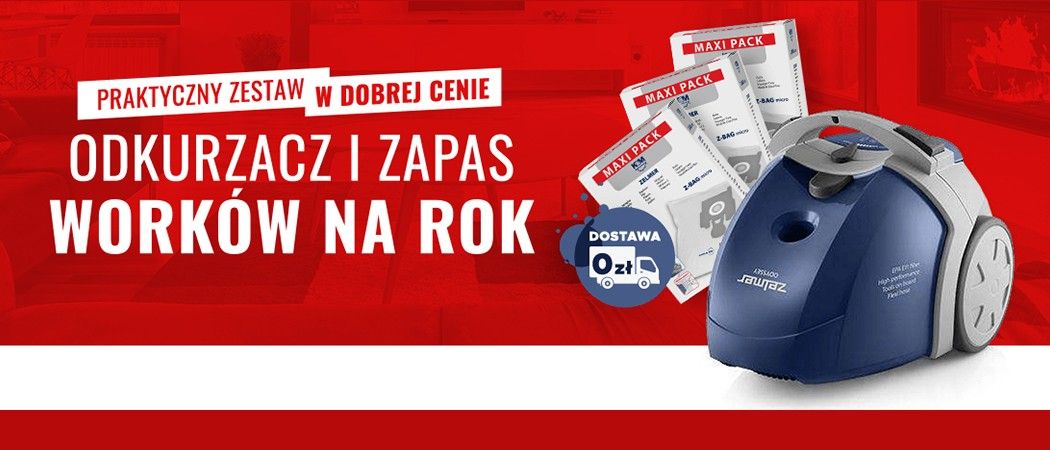 Promocja w Neo24 - kup wybrany odkurzacz i odbierz w prezencie roczny zapas work&oacute;w!