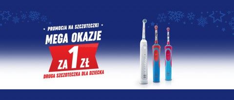 Promocja na szczoteczki elektryczne w NEONET