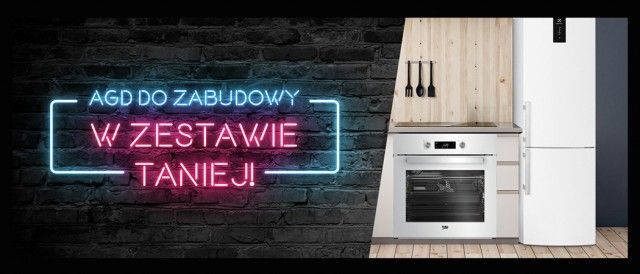 Promocja na zestawy AGD do zabudowy w REDCOON