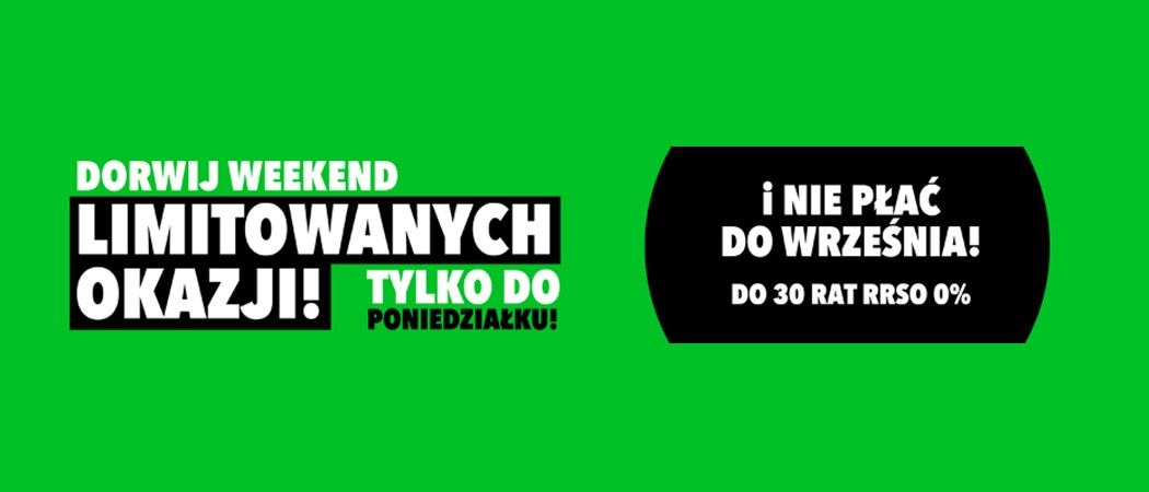 Promocja WEEKEND LIMITOWANYCH OKAZJI w RTV EURO AGD - kup taniej wybrane AGD!