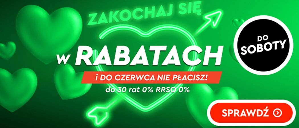 Promocja ZAKOCHAJ SIĘ W RABATACH w Ole Ole - kup jeszcze taniej promocyjne AGD!