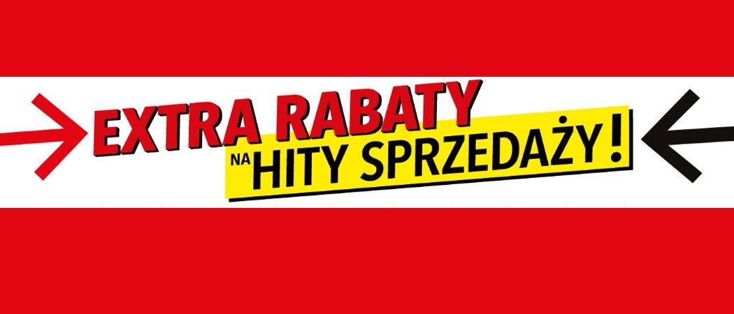 Kup wybrany sprzęt AGD z dodatkowym rabatem w promocji "Extra rabaty na hity sprzedaży" w RTV EURO AGD!
