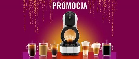 Promocja na kawę z tańszym ekspresem w RTV EURO AGD