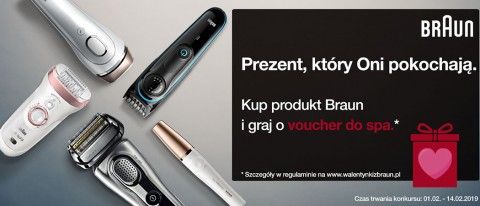 Promocja &bdquo;Walentynki z Braun&rdquo; w Media Markt
