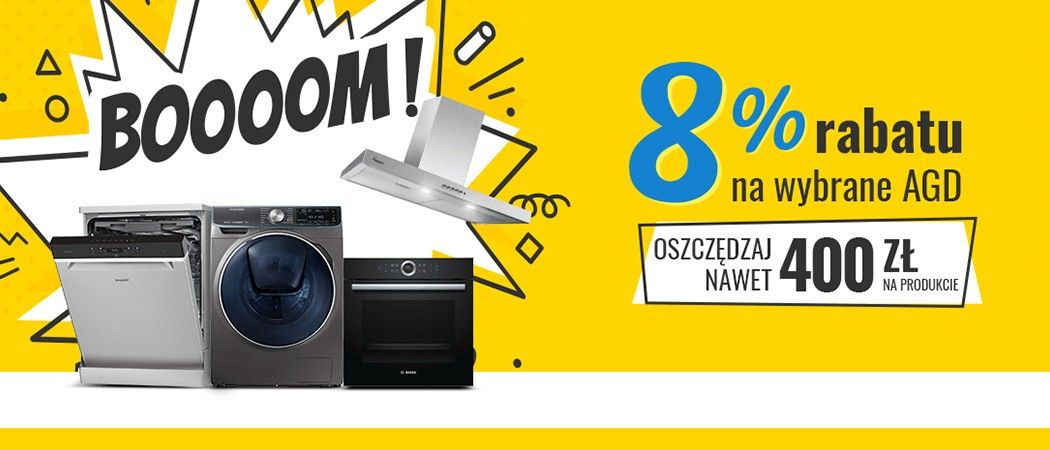Kup promocyjny sprzęt AGD z rabatem do 8% w promocji Neo24!