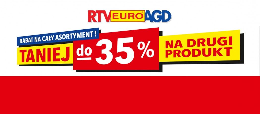 Promocja w RTV EURO AGD - kup sprzęty AGD i odbierz do 20% rabatu na drugi sprzęt!