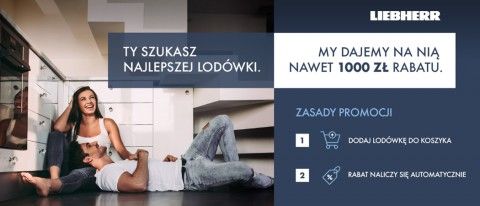 Promocja na lod&oacute;wki LIEBHERR w RTV EURO AGD