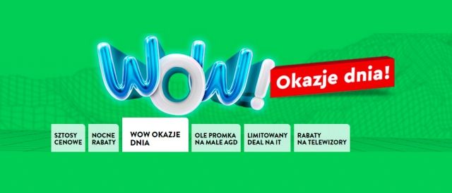 Promocja WOW! OKAZJE DNIA w Ole Ole