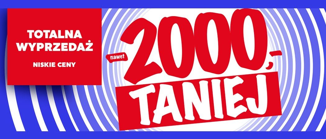Promocja na małe AGD nawet 600 zł taniej w promocji "Totalna wyprzedaż" w Neonet!