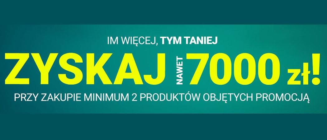 Promocja IM WIĘCEJ, TYM TANIEJ w Avans - kup wybrane AGD taniej z kodem rabatowym!
