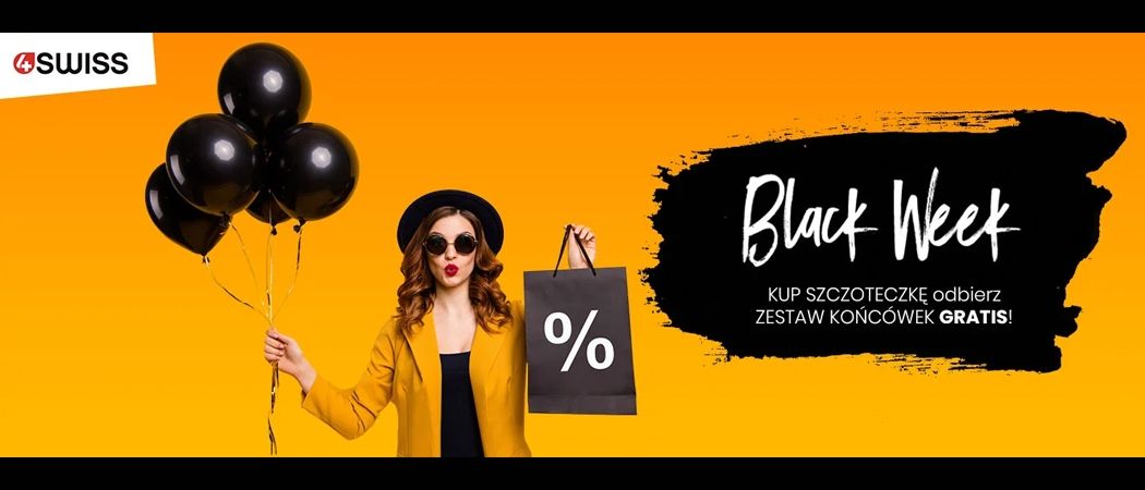 Promocja BLACK WEEK w Media Expert - kup wybraną szczoteczkę elektryczną i odbierz końc&oacute;wki gratis!