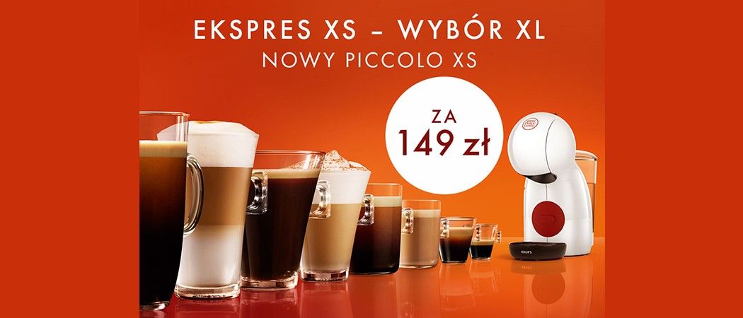 Kup 4 opakowania kawy NESCAFE, a promocyjny ekspres do kawy kupisz za nie więcej niż 149 zł!