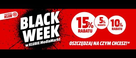Promocja "Black week" w Media Markt