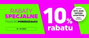Promocja "Rabaty specjalne" w NEONET