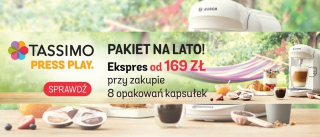 Promocja na ekspresy Tassimo w RTV EURO AGD