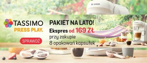 Promocja na ekspresy Tassimo w RTV EURO AGD