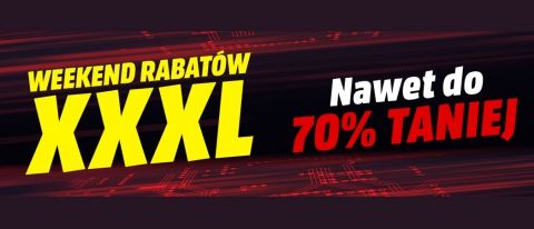 Promocja WEEKEND RABAT&Oacute;W XXXL w Media Markt