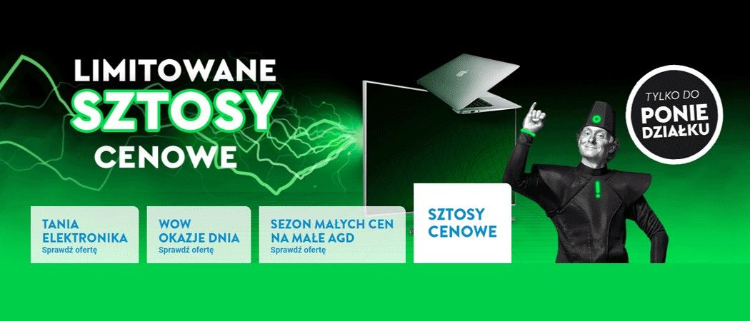 Promocja LIMITOWANE SZTOSY CENOWE w Ole Ole - kup wybrane AGD taniej z kodem rabatowym!