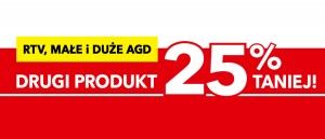Rabat na drugi sprzęt AGD w RTV EURO AGD
