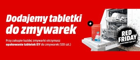 Promocja na zmywarki w Media Markt